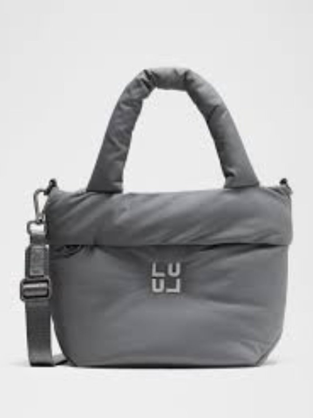 NWT Lululemon On My Level Tote Small *Puffy - Solar Grey